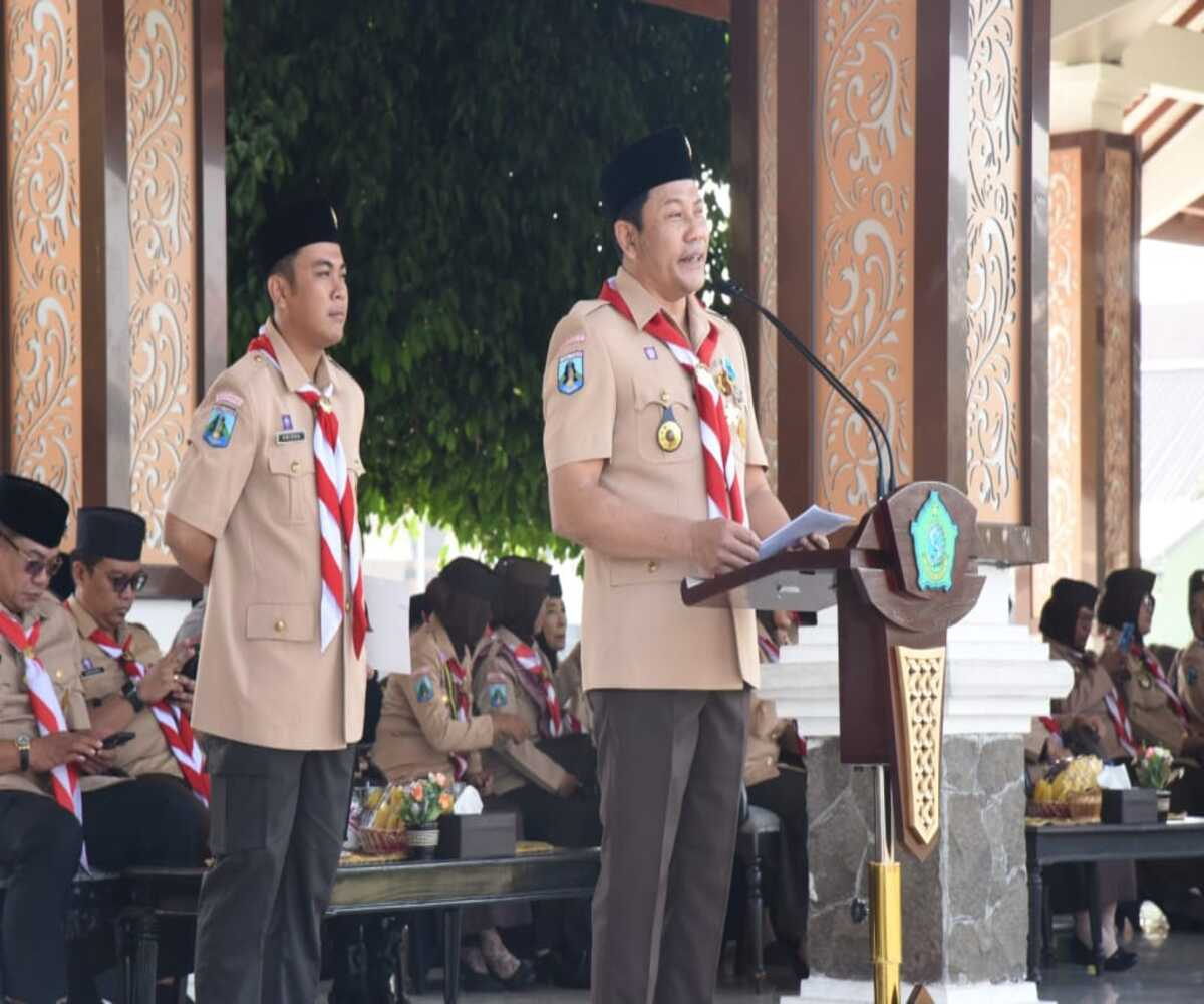 Peringatan Hari Pramuka di Sidoarjo, Pramuka Menjawab Tantangan Masa Depan
