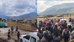 Aksi Penembakan di Festival Budaya Lembah Baliem Jayawijaya, Pengunjung Panik Cari Tempat Berlindung